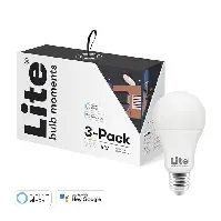 Bilde av Lite bulb moments - white&color ambience (RGB) E27 bulb - 3-Pack - Elektronikk