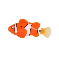 Bilde av Little&Bigger Fish vannleke til katter (Orange) Katt - Katteleker - Aktivitetsleker
