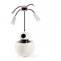 Bilde av Little&Bigger GizmoCat Snurrende Robot med Laser & Lyd Katt - Katteleker - Aktivitetsleker
