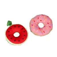 Bilde av Little&Bigger HotSummer Flytende Vannmelon & Donut 2-pack Katt - Katteleker - Tøyleker