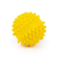 Bilde av Little&Bigger Latex Pinnsvinball Gul 9 cm Hund - Hundeleker - Ball til hund