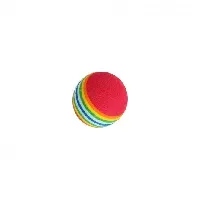 Bilde av Little&Bigger Regnbueball 3 cm Katt - Katteleker - Ball til katt