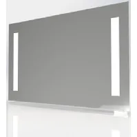 Bilde av Loevschall Godhavn speil med lys, 120x65 cm Baderom > Innredningen