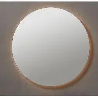 Bilde av Loevschall Herning speil med lys, Ø70 cm Baderom > Innredningen