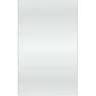 Bilde av Loevschall Refine Square speil, 75x120 cm, børstet aluminium Baderom > Innredningen