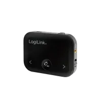 Bilde av LogiLink BT0050, Bluetooth, 3,5 mm, A2DP,AVRCP, 8 m, Sort, Acrylonitrilbutadienstyren Tele & GPS - Mobilt tilbehør - Hodesett / Håndfri