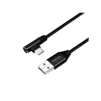 Bilde av LogiLink CU0137, 0,3 m, USB A, USB C, USB 2.0, 480 Mbit/s, sortering PC tilbehør - Kabler og adaptere - Datakabler