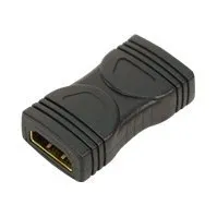 Bilde av LogiLink HDMI Adapter, HDMI, HDMI, Sort PC tilbehør - Kabler og adaptere - Adaptere