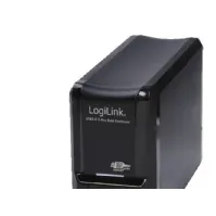 Bilde av LogiLink UA0154, 3,5, SATA, Serial ATA II, Serial ATA III, 5 Gbit/sek. PC-Komponenter - Harddisk og lagring - Skap og docking