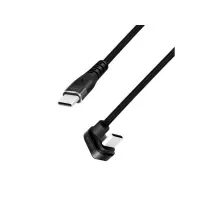 Bilde av LogiLink USB-kabel USB 2.0 USB-C®-pinne 1 m Sort CU0190 PC tilbehør - Kabler og adaptere - Datakabler