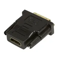 Bilde av LogiLink - Video adapter - dobbeltlenke - HDMI hunn til DVI-D hann - svart - tommelskruer PC tilbehør - Kabler og adaptere - Adaptere