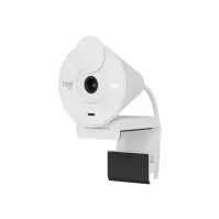 Bilde av Logitech BRIO 300 - Webkamera - Full HD - 1920 x 1080 - innbygget mikrofon - USB-C - Off-White PC tilbehør - Skjermer og Tilbehør - Webkamera