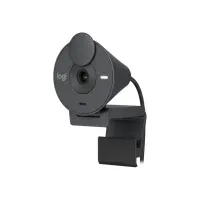 Bilde av Logitech BRIO 300 - Webkamera - Full HD - 1920 x 1080 - innebygd mikrofon - USB-C - Grafitt PC tilbehør - Skjermer og Tilbehør - Webkamera