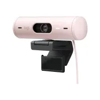 Bilde av Logitech BRIO 500 - Webkamera - farge - Full HD (1920 x 1080) - Innebygd mikrofon (Stereo) - USB-C - Rose PC tilbehør - Skjermer og Tilbehør - Webkamera