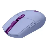 Bilde av Logitech G G305 - Mus - optisk - 6 knapper - trådløs - 2.4 GHz - USB trådløs mottaker - lilla Gaming - Gaming mus og tastatur - Gaming mus