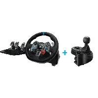 Bilde av Logitech G29 Driving Force + Driving Force Shifter Bundle For PS3/PS4 - Videospill og konsoller