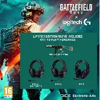 Bilde av Logitech - G733 LIGHTSPEED Headset - BLACK +Battlefield PC SKIN bundle - Elektronikk