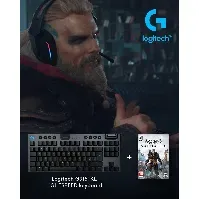 Bilde av Logitech - G915 TKL Tactile Gaming Keyboard​ + Assassin’s Creed: Valhalla PC Bundle - Datamaskiner