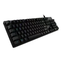 Bilde av Logitech Gaming G512 - Tastatur - bakgrunnsbelyst - USB - Nordisk - tastsvitsj: GX Brown Tactile - karbon Gaming - Gaming mus og tastatur - Gaming Tastatur