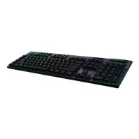 Bilde av Logitech Gaming G915 - Tastatur - bakgrunnsbelyst - USB, Bluetooth, 2.4 GHz - Pan Nordic - tastsvitsj: GL Clicky - svart Gaming - Gaming mus og tastatur - Gaming Tastatur