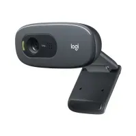 Bilde av Logitech HD Webcam C270 - Nettkamera - farge - 1280 x 720 - lyd - USB 2.0 PC tilbehør - Skjermer og Tilbehør - Webkamera
