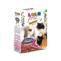 Bilde av Lolo Pets A la carte flakes - rødbede 40 g Kjæledyr - Små kjæledyr - Snacks til gnagere