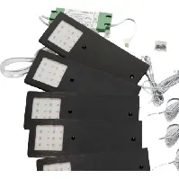 Bilde av Loveschall Stella Multiwhite 5-kit, møbelspot, 4W LED, sort Lamper &amp; el > Lamper &amp; spotter