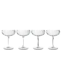 Bilde av Luigi Bormioli Optica Champagneskål 30cl 4stk Hjem og hage - Kjøkken og spisestue - Servise og bestikk - Drikkeglass - Stettglass
