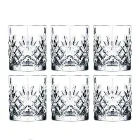 Bilde av Lyngby Glas - Lyngby Krystal Melodia Whisky Glass 31 cl - Set of 6 (916107) - Hjemme og kjøkken