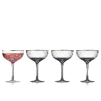 Bilde av Lyngby Glas - Palermo Cocktail glass 31 cl Gold 4 pc - Hjemme og kjøkken