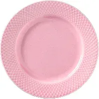 Bilde av Lyngby Porcelæn Rhombe frokosttallerken 21 cm Rosa Frokosttallerken