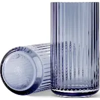 Bilde av Lyngby Porcelæn Lyngbyvasen 20 cm., glass - midnight blue Vase