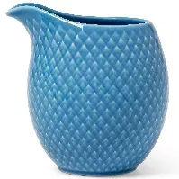 Bilde av Lyngby Porcelæn Rhombe Color melkekanne, blå Melkemugge