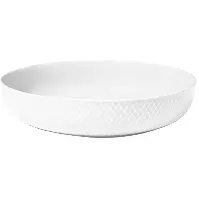 Bilde av Lyngby Porcelæn Rhombe serveringsskål 28 cm, hvit Serveringsskål