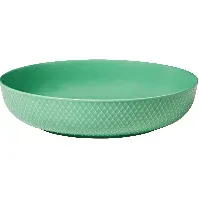 Bilde av Lyngby Porcelæn Rhombe serveringsskål Ø28 cm, grønn Serveringsskål