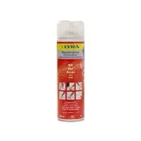 Bilde av Lyra markeringsspray rød - 500 ml. (4180) - UN 1950 Aerosoler, brandfarlige 2.1. Verktøy & Verksted - Håndverktøy - Markeringsverktøy