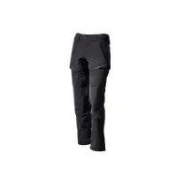 Bilde av MASCOT® WORKWEAR MASCOT® CUSTOMIZED Bukser med knælommer model 22279-605, farve sort 82C52 Klær og beskyttelse - Diverse klær
