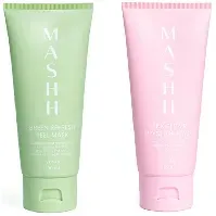 Bilde av MASHH Mask Duo Green Refresh + Pink Repair Hudpleie - Pakkedeals
