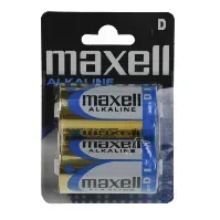 Bilde av MAXELL Maxell Batterier LR-20, D Alkaliske 2-pakk Batterier og ladere,Alkaliske batterier