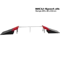 Bilde av MCU-Sport Skate Rampe + Grind Rail sæt 425 x 48 x 41,6 cm Utendørs lek - Gå / Løbekøretøjer - Trikse ramper