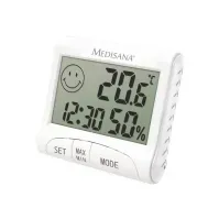 Bilde av MEDISANA HG 100 - Termohygrometer - digital Hagen - Tilbehør til hagen - Værstasjon og termometer