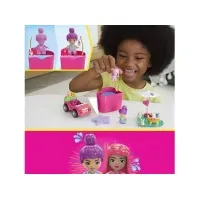 Bilde av MEGA Barbie Color Reveal Convertible Road Trip, Byggesett, 4 år, Plast, 66 stykker, 210 g Andre leketøy merker - Barbie