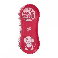 Bilde av Magic Brush Hundebørste (Rød) Hund - Hundepleie - Hundebørster