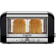 Bilde av Magimix Vision Toaster 2-skiver Svart/Stål Brødrister