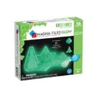 Bilde av Magna-Tiles Glow 16 pcs expansion set Leker - Byggeleker - Magnetisk konstruksjon