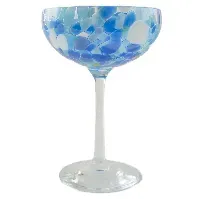 Bilde av Magnor Swirl champagneglass 22 cl, blå Champagneglass