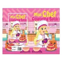 Bilde av Malebog A4 Miss Chef 16 sider Skole og hobby - Håndverk - Håndarbeidsprodukter