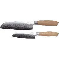 Bilde av Mareld Akio sett med to Santoku kniver, 13 & 18 cm Knivsett