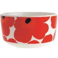 Bilde av Marimekko Unikko skål, 5 dl, rød Skål