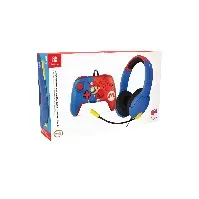 Bilde av Mario bundle - Airlite Headset&Mario Power Pose Controller - Videospill og konsoller